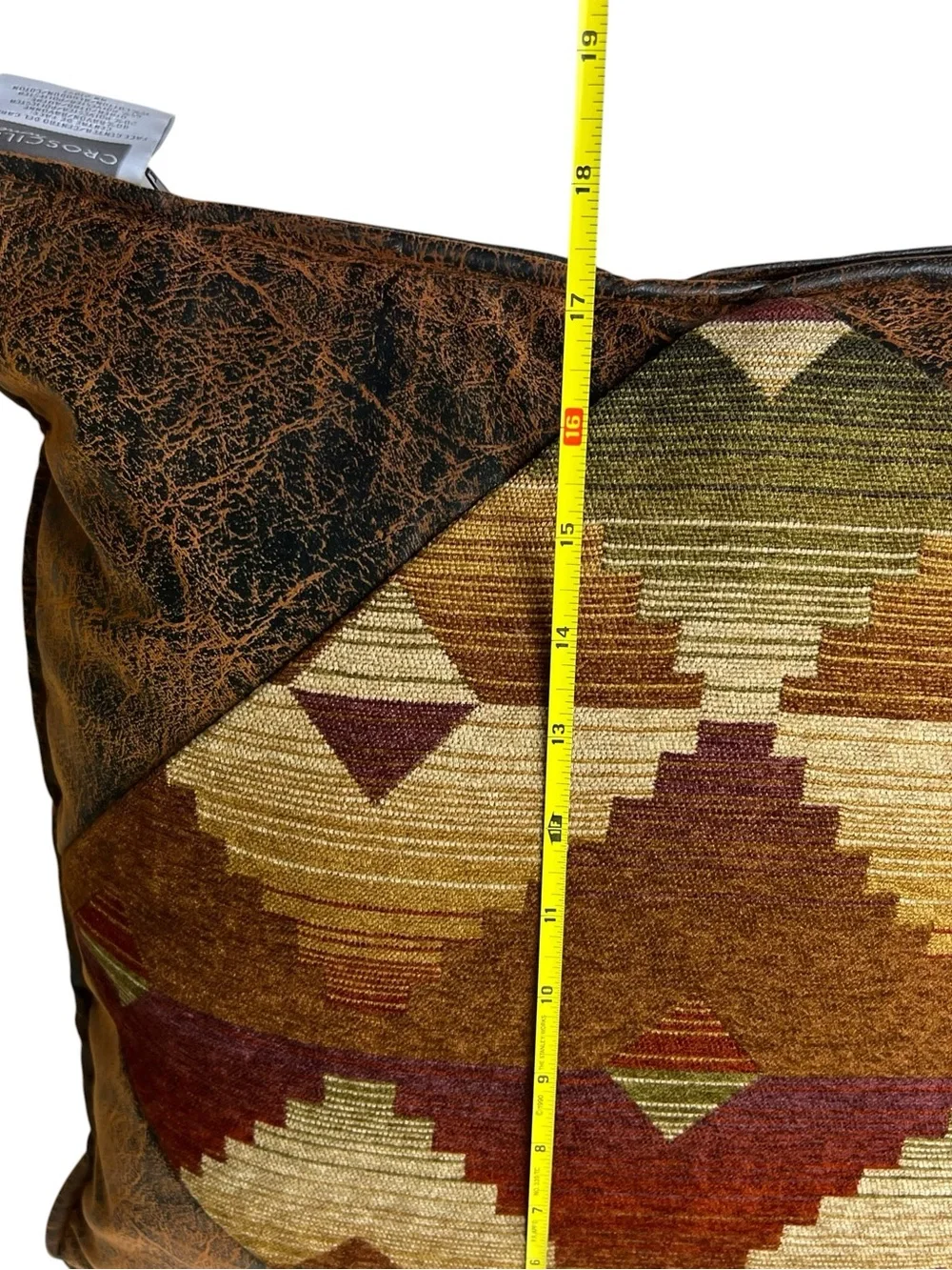 Croscill Set of 2 Accent Pillows - Rugged, Southwestern, Geometric Decor